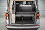 VW T6 California Innenansicht Bett